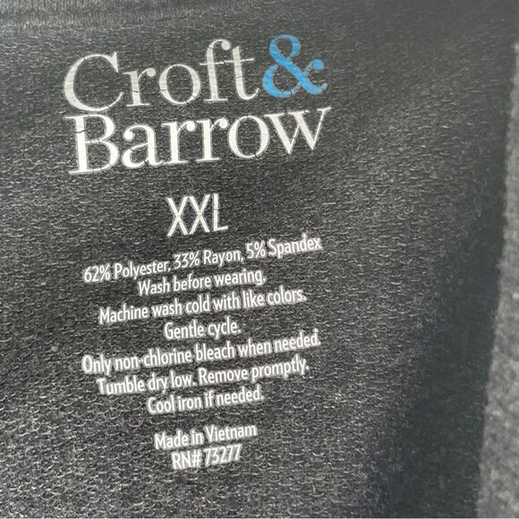 Croft & Barrow Plus Size Asymmetrical Hem Cardigan Sweater Size XXL - Picture 5 of 5